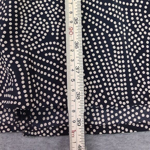 Woman's Long Skirt Size XL Pullon, Lightweight, Dark Brown/Beige, Elastic Waist - Picture 3 of 4